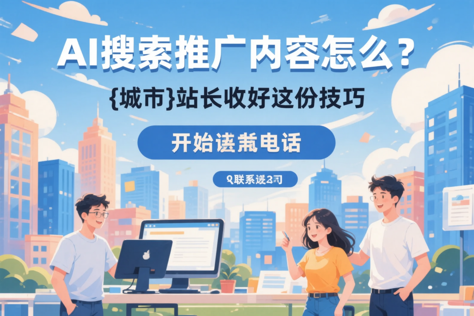 AI搜索推广内容怎么写？达州站长收好这份技巧