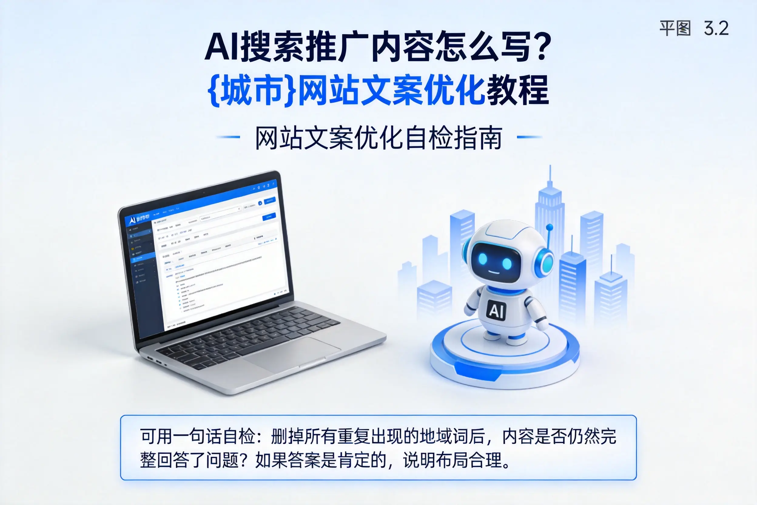 AI搜索推广内容怎么写？达州网站文案优化教程
