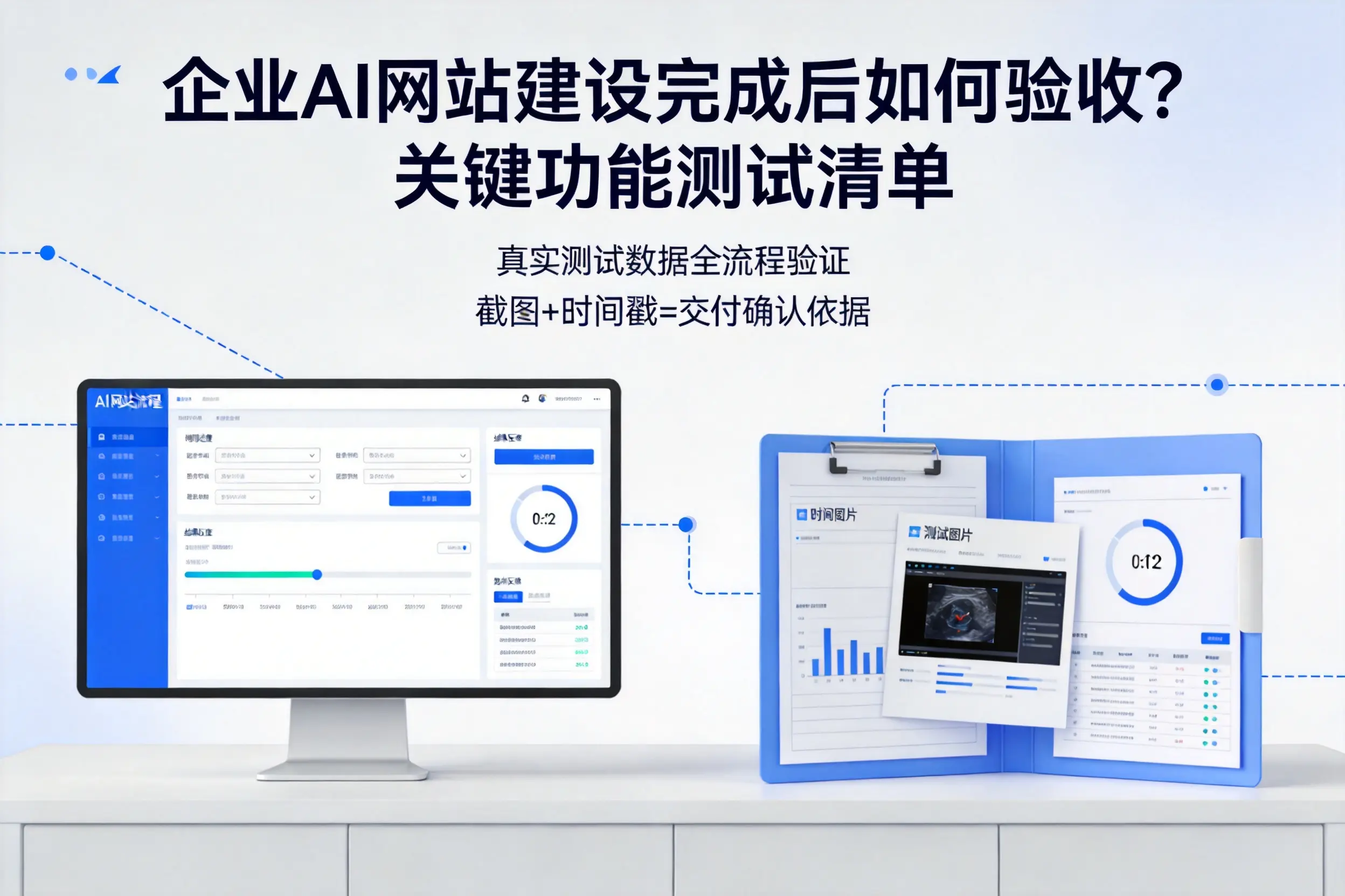 达州企业AI网站建设完成后如何验收?关键功能测试清单