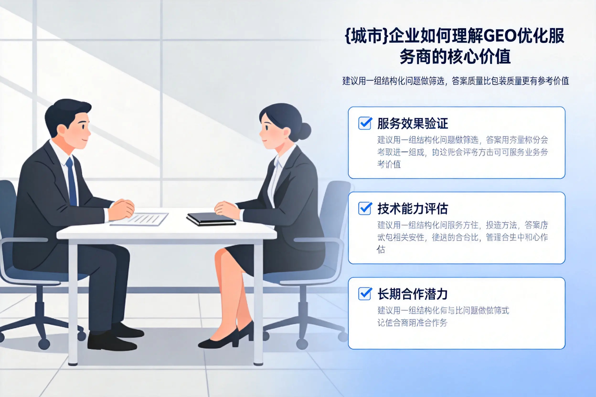 达州企业如何理解GEO优化服务商的核心价值