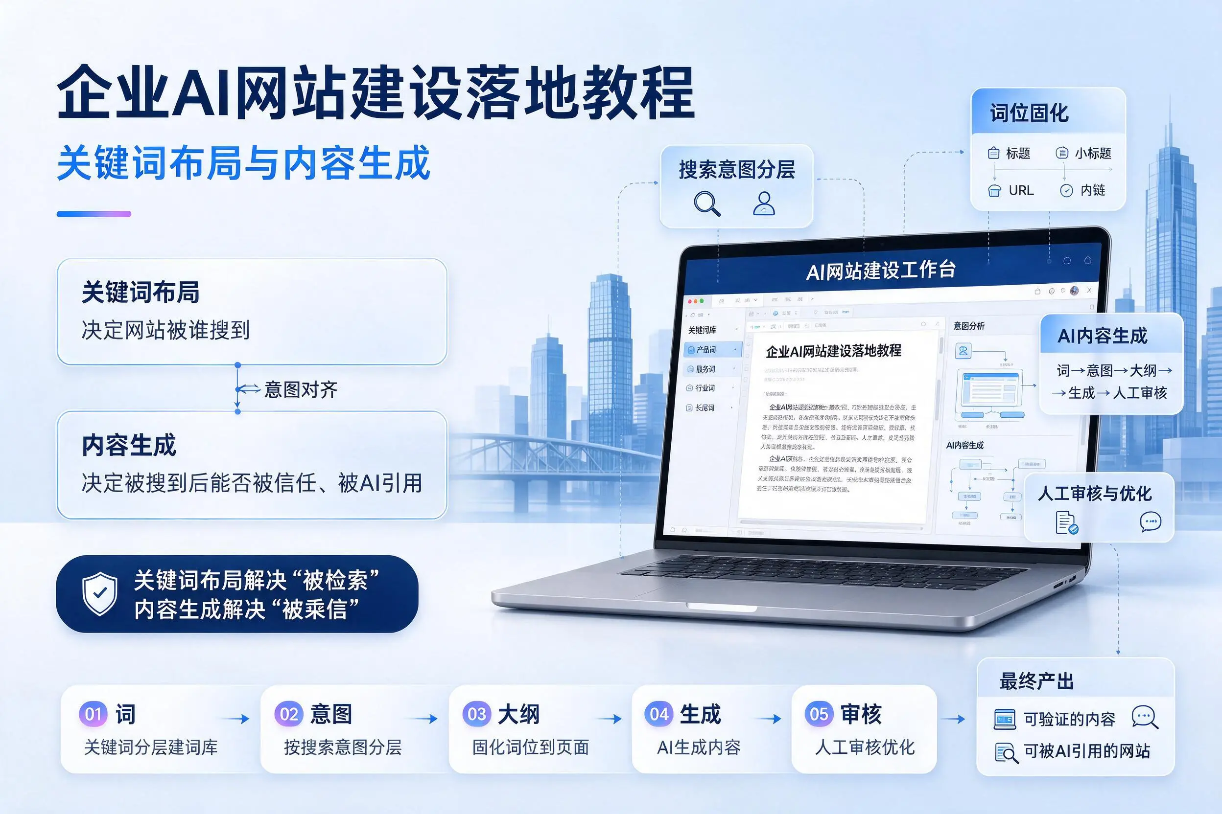 达州企业AI网站建设落地教程：关键词布局与内容生成