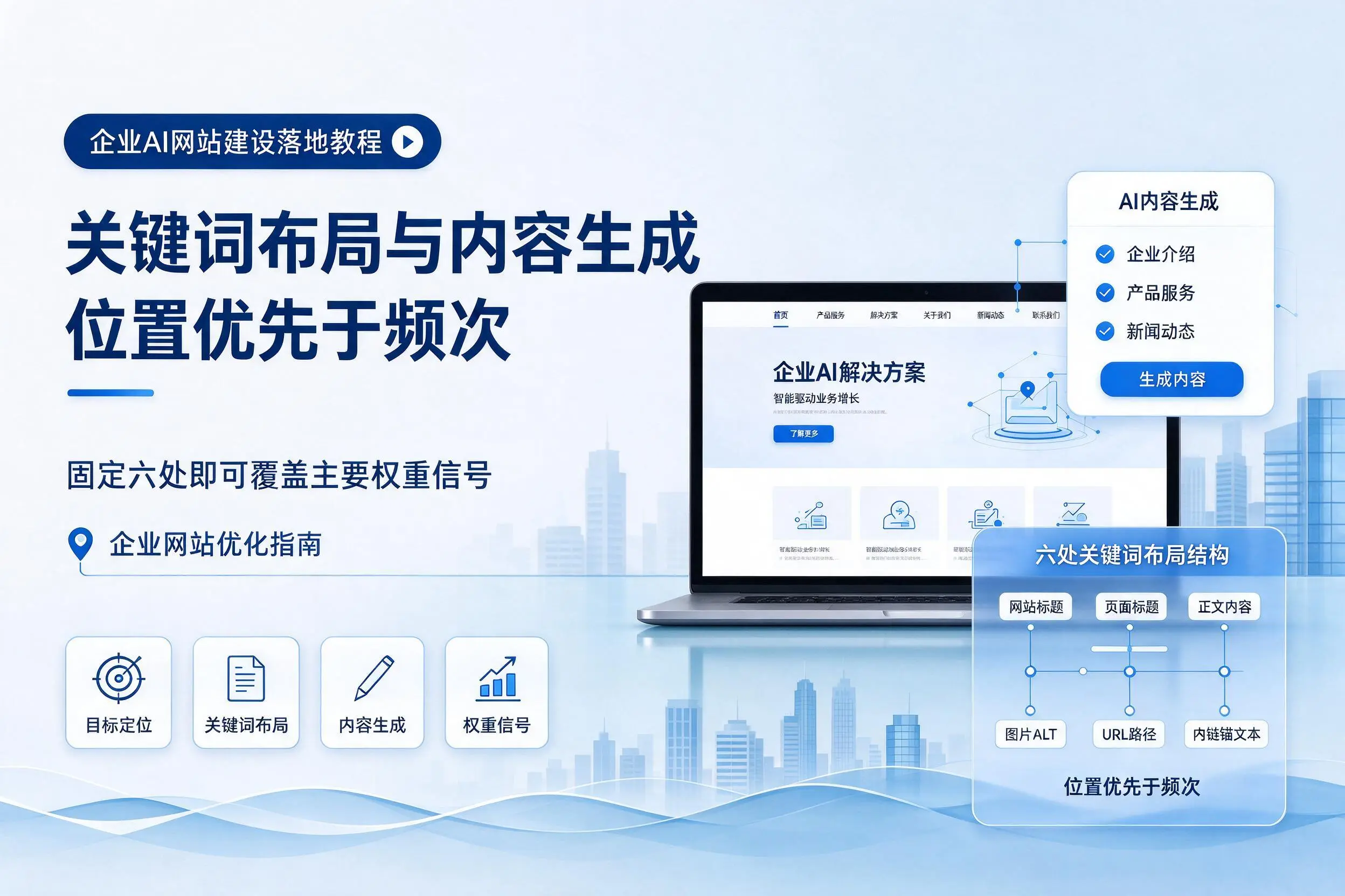 达州企业AI网站建设落地教程：关键词布局与内容生成